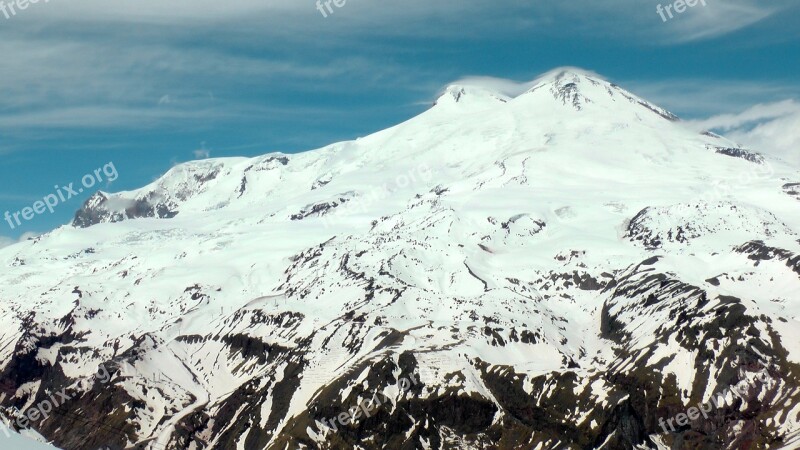 Elbrus Mountains The Caucasus Kabardino-balkaria Mountaineering