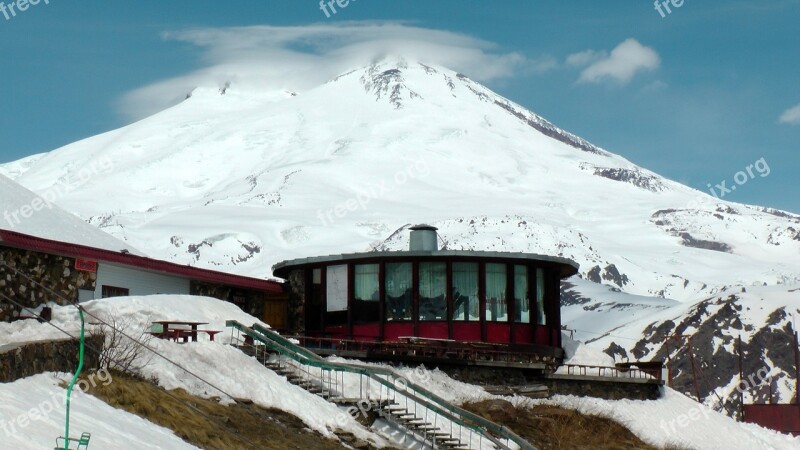 Elbrus Mountains The Caucasus Kabardino-balkaria Mountaineering