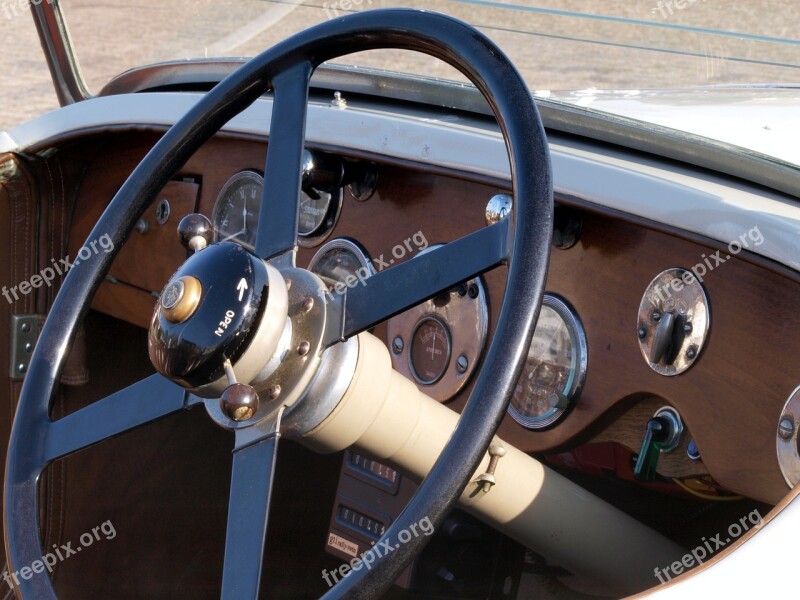 Sunbeam Tourer Ford Steering Wheel