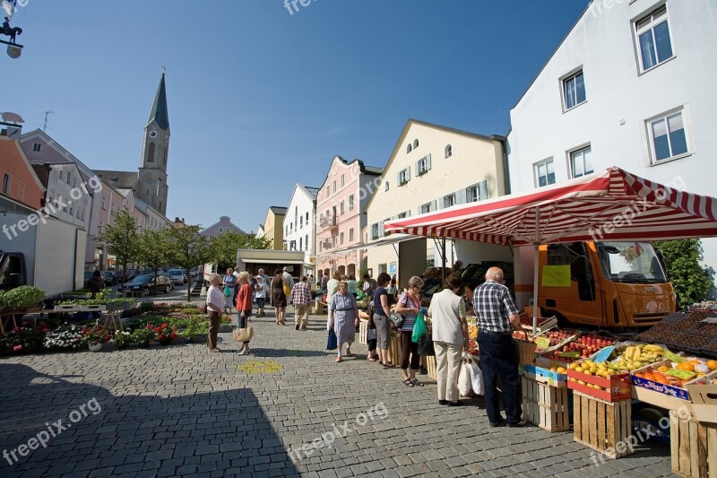 Marketplace Waldkirchen Farmers Local Market Free Photos