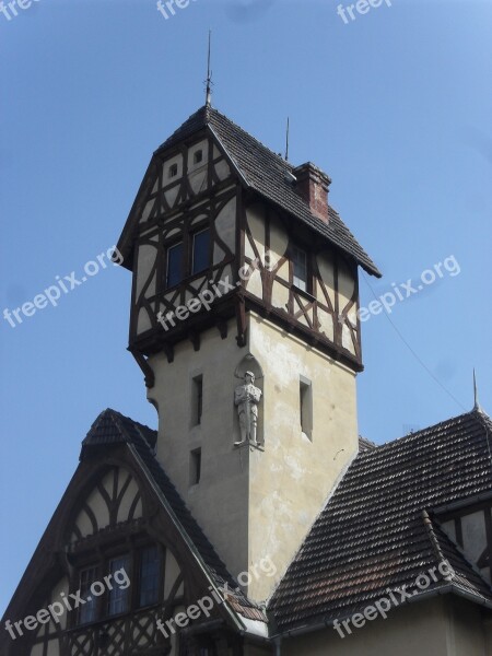 Teplice Vila Building Roofs Tourism