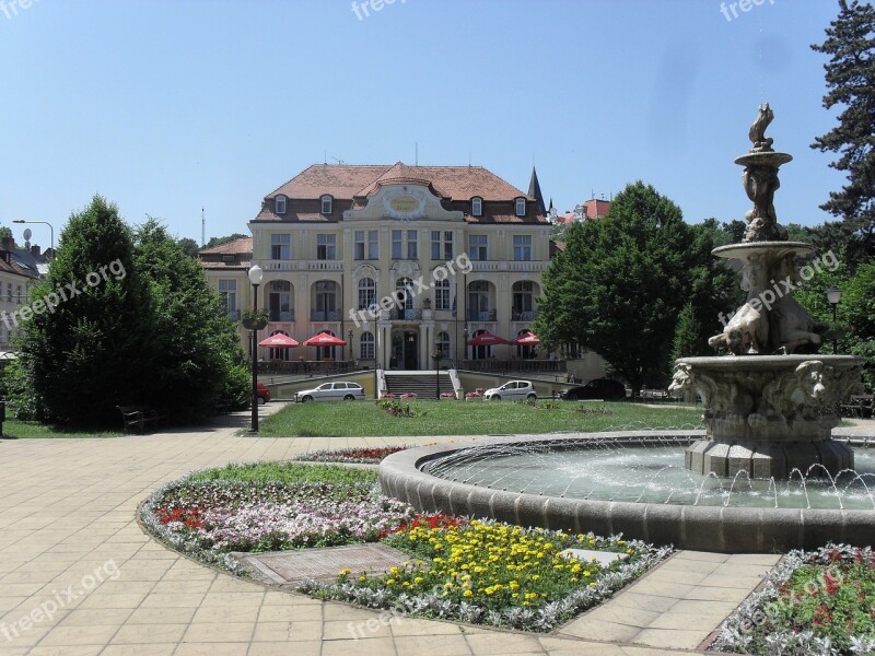 Teplice Building Roofs Tourism Town