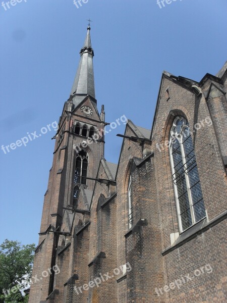 Church Teplice Elisabeth Building Roofs