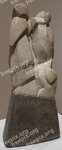 Birds Erect Henri Gaudier Limestone