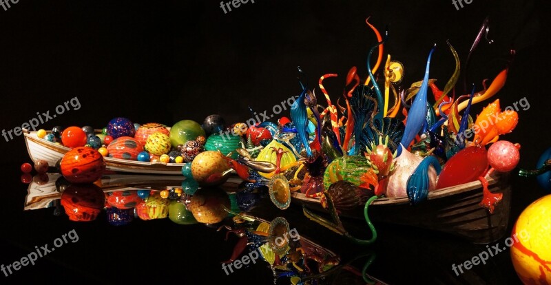 Chihuly Glass Art Colorful Dale Chihuly