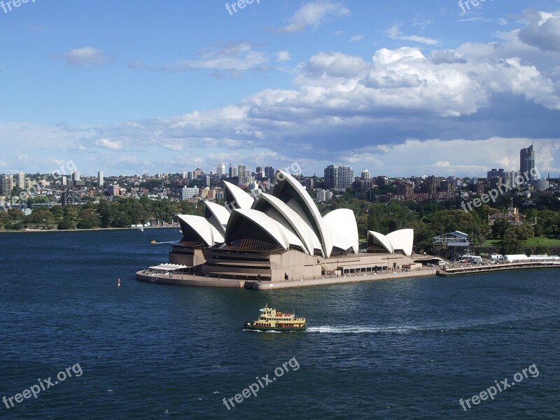 Opera House Sydney Building Architecture Free Photos