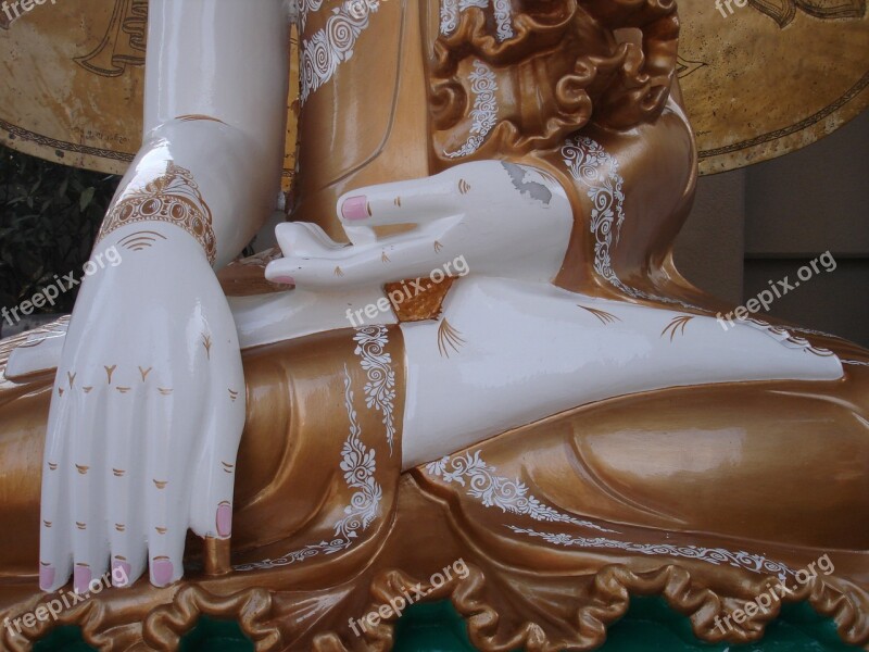 Buddha Spirituality Trip Hands Statue