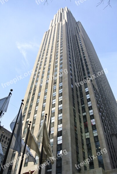 Rockefeller Center Top Of The Rock Manhattan New