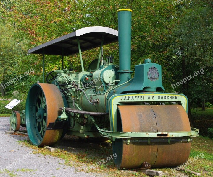 Steam Roller Technology Machines Free Photos