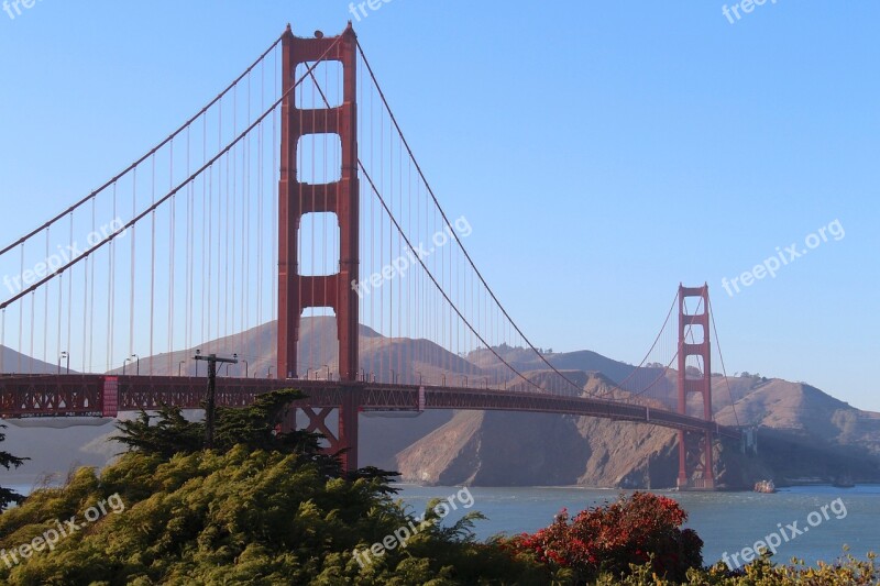 Bridge Golden Gate San Francisco California Free Photos