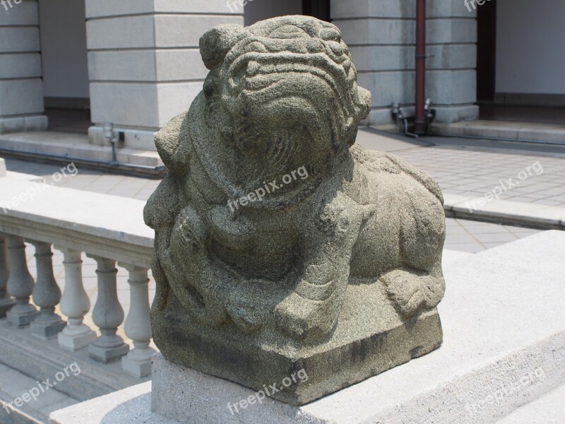 Shishi Carving Cheung Beast Free Photos