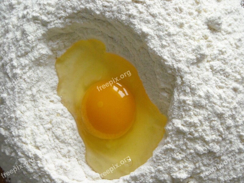 Egg Flour Recipe Ingredients Cook