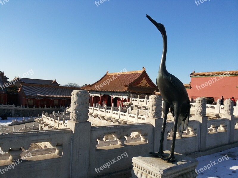 The National Palace Museum Crane Pillar Free Photos