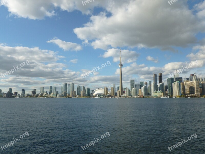 Toronto Travel Canada Cityscape Ontario