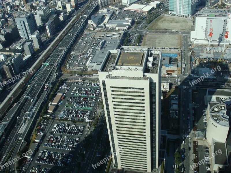 Yokohama Skyscraper Japan City View Free Photos