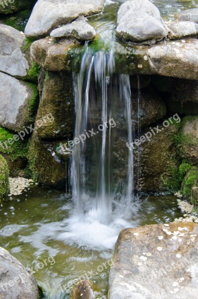 Nature Stones Garden Stones Water Summer