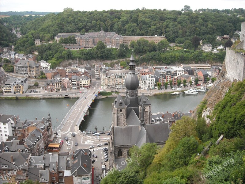 Dinant Panorama Vista Airphoto Flow