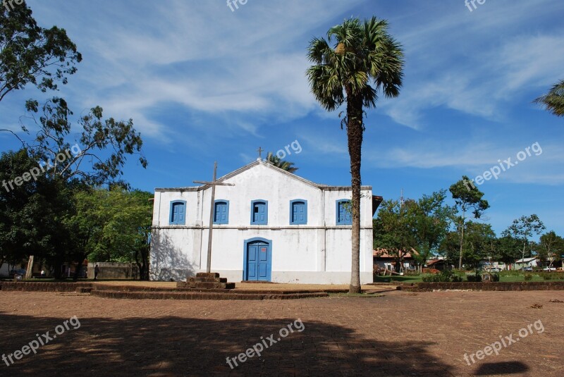 Church Landscape Former Brazil Vista