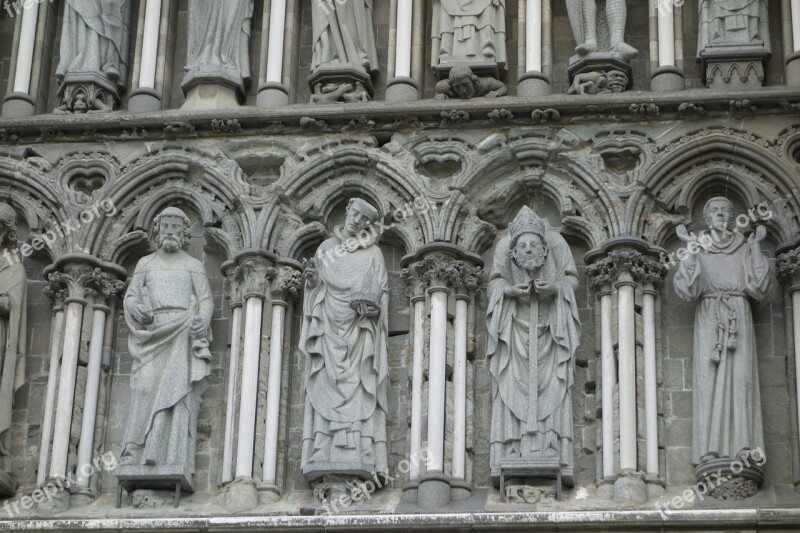 Trondheim Cathedral Headless Norway Free Photos