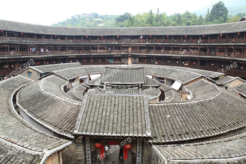 China Fujian Hakka Minority Houses