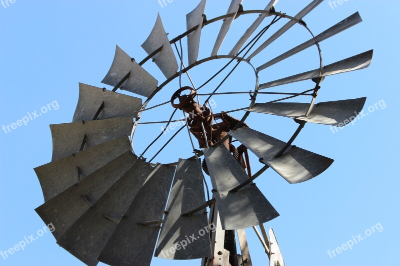 Windmill Sky Wind Energy Nature