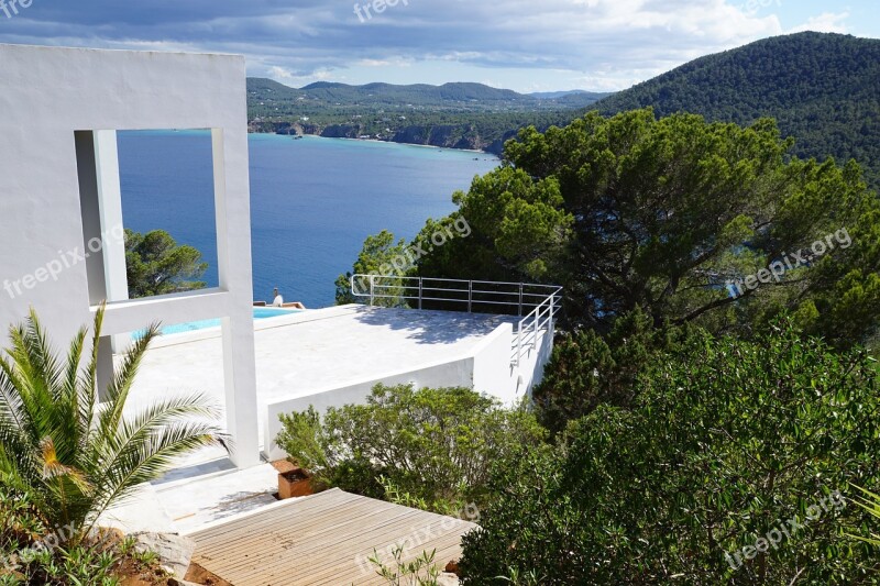 Villa View Ibiza Sea Green