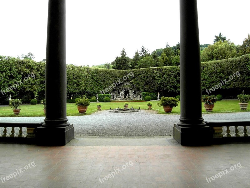 Villa Oliva Lucca Tuscany Italy Facade