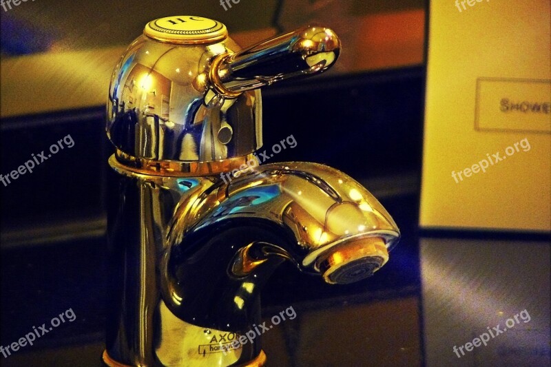 Faucet Bathroom Sanitaryblock Metal Mixer Tap