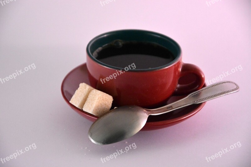 Coffee Cup Espresso Breakfast Coffee Spoon