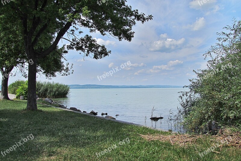 Lake Balaton Lake Water Balaton Hungary