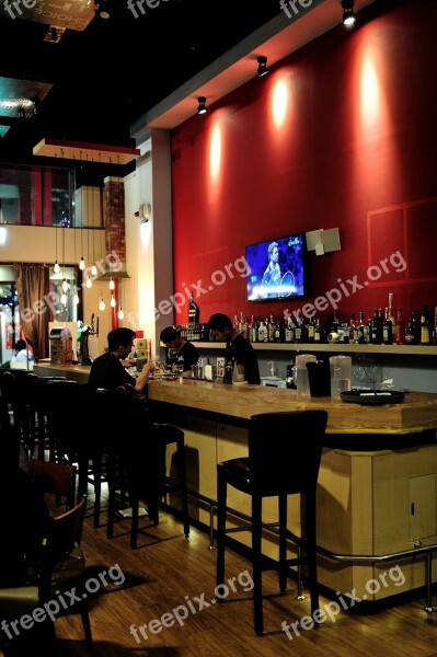 Restaurant Restaurant Atmosphere Bar Free Photos