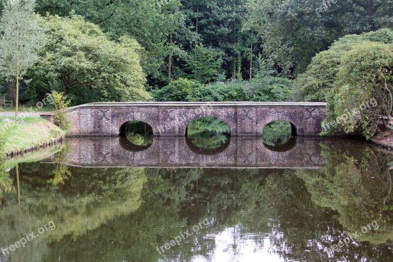 Bridge Heritage Castle Reflection Estate