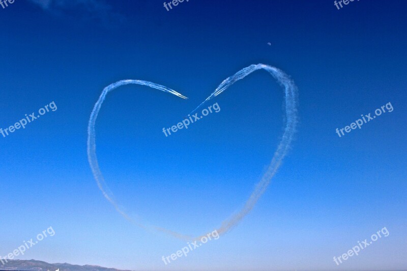 Solidarity Heart Love Painting In The Sky Free Photos