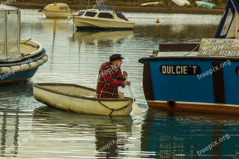 Keyhaven The Old Man Sea Ocean Free Photos