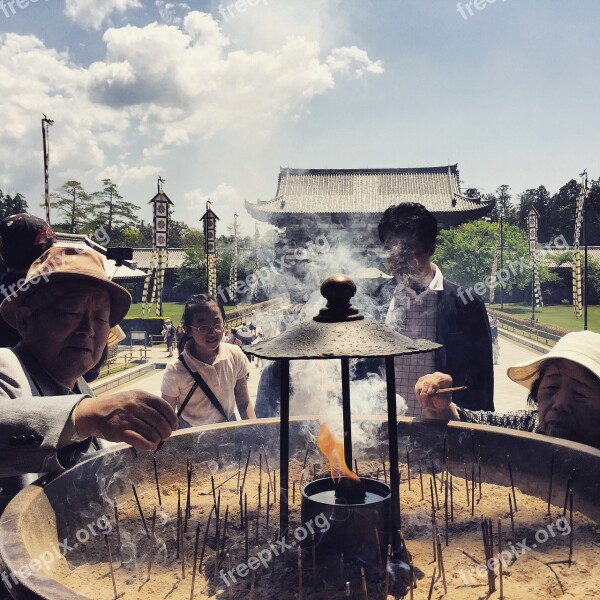 Japan Nara Temple Great Buddha Free Photos