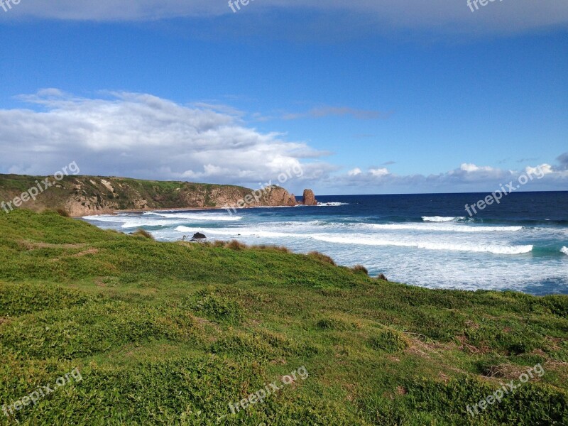 Australia Victoria Ocean Sea Coastline