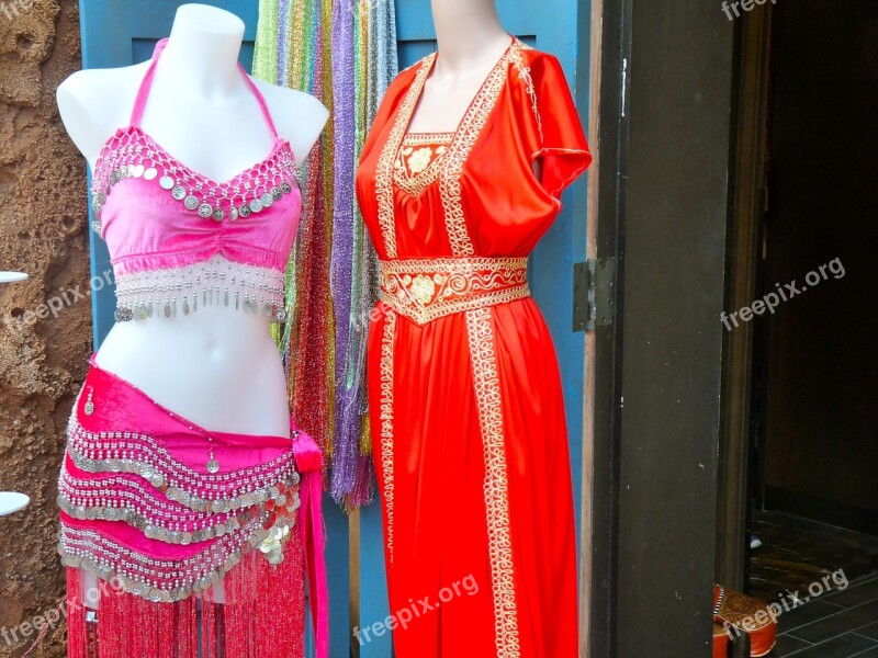 Costume Pink Red Clothes Traditional