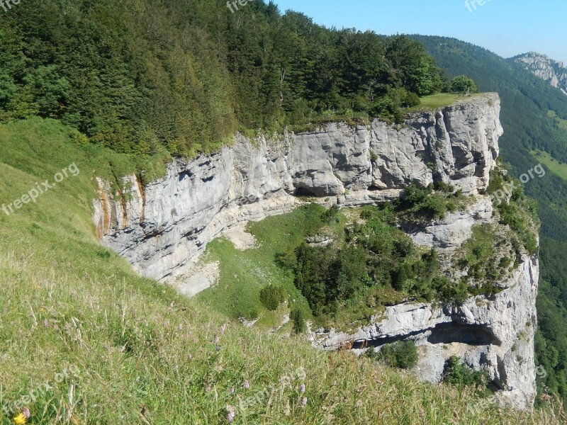 Rocks Mountain Vercors Free Photos