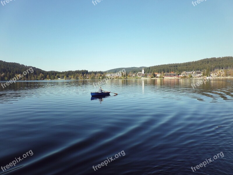 Lake Rower Water Rowing Waters