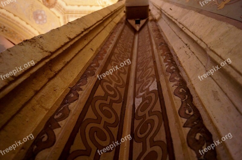 Waves Architecture Pillar Perspective Basilica