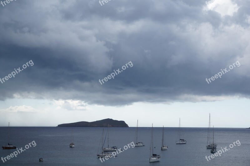 Storm Forward Ibiza Sky Clouds