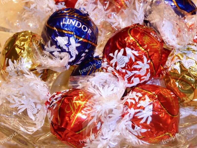 Chocolate Lindor Sweet Sugar Food