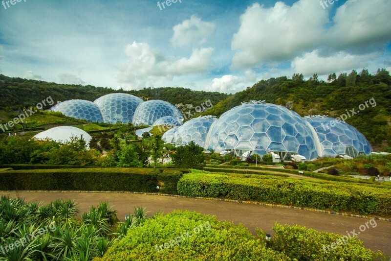 Greenhouse Eden Project Cornwall Free Photos