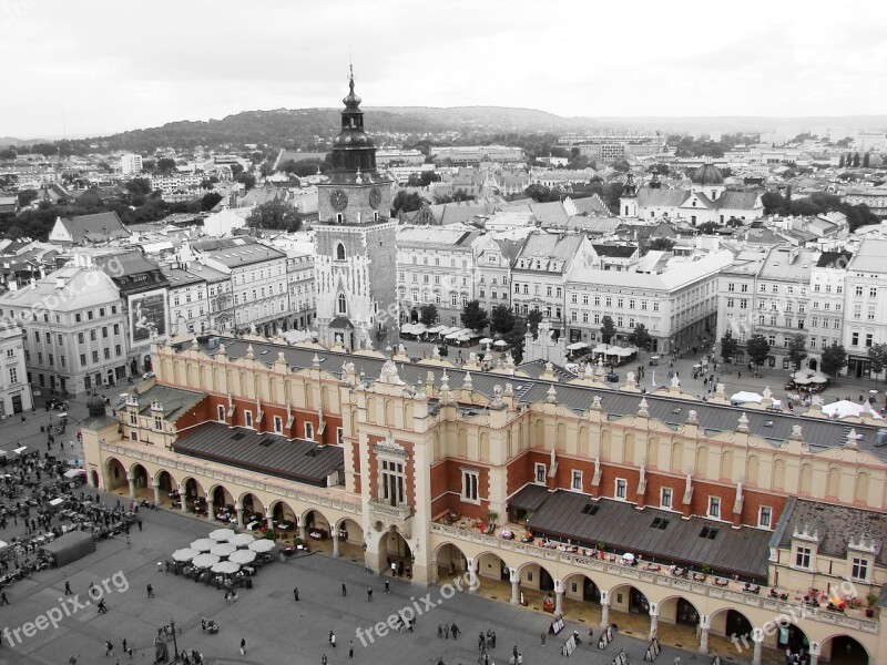 Cloth Hall Sukiennice Kraków Architecture The Old Town Tower