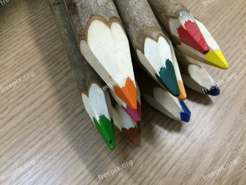 School Pencil Wood Education Student