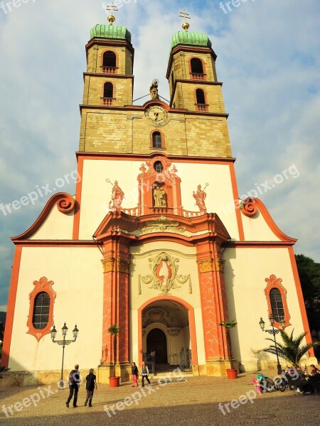 Bad Säckingen Fridolinsmünster Church Germany Free Photos