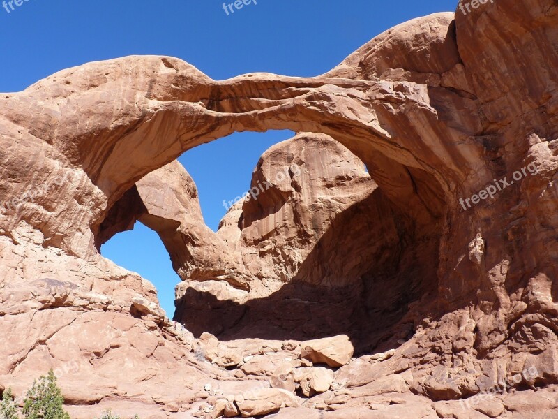 Moab Arches National Park Landscape Free Photos