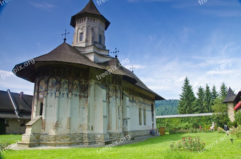 Monastery Bukovina Moldovita Frescoes Romania