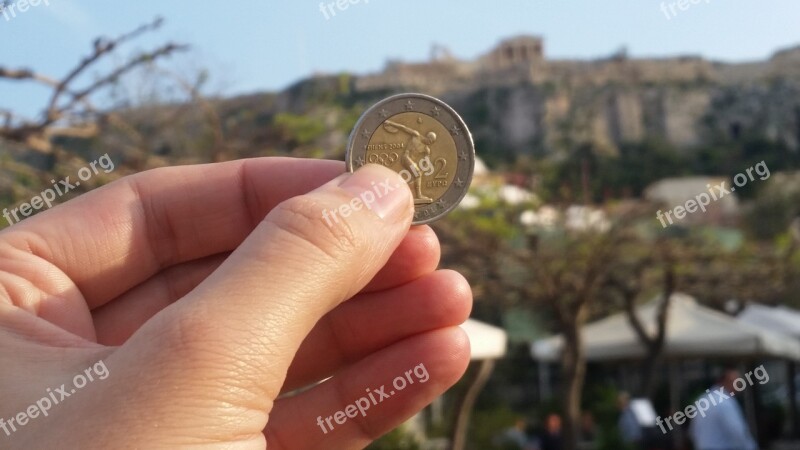 Acropolis Euro Greece Grexit Euro Rescue