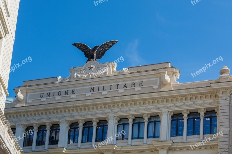 Unione Militare Eagle Rome Italy Free Photos